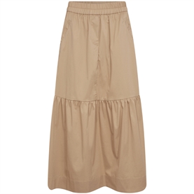 Co'couture CottonCC Crispy Gypsy Skirt, Beige